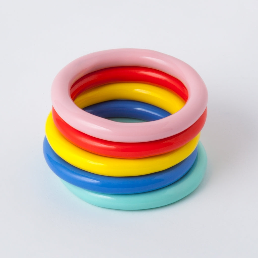 LULU Copenhagen Color Ring Rings Läppstift röd