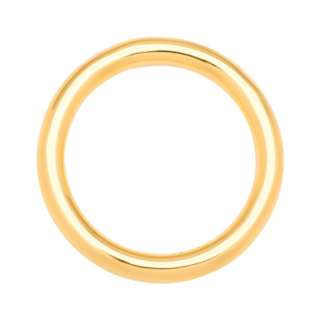 LULU Copenhagen Color Ring Skinande Rings Guldpläterad