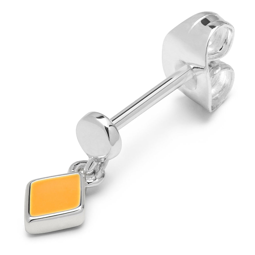 LULU Copenhagen Confetti Dangling örhänge 1 st silverpläterad Ear stud, 1 pcs Marigold