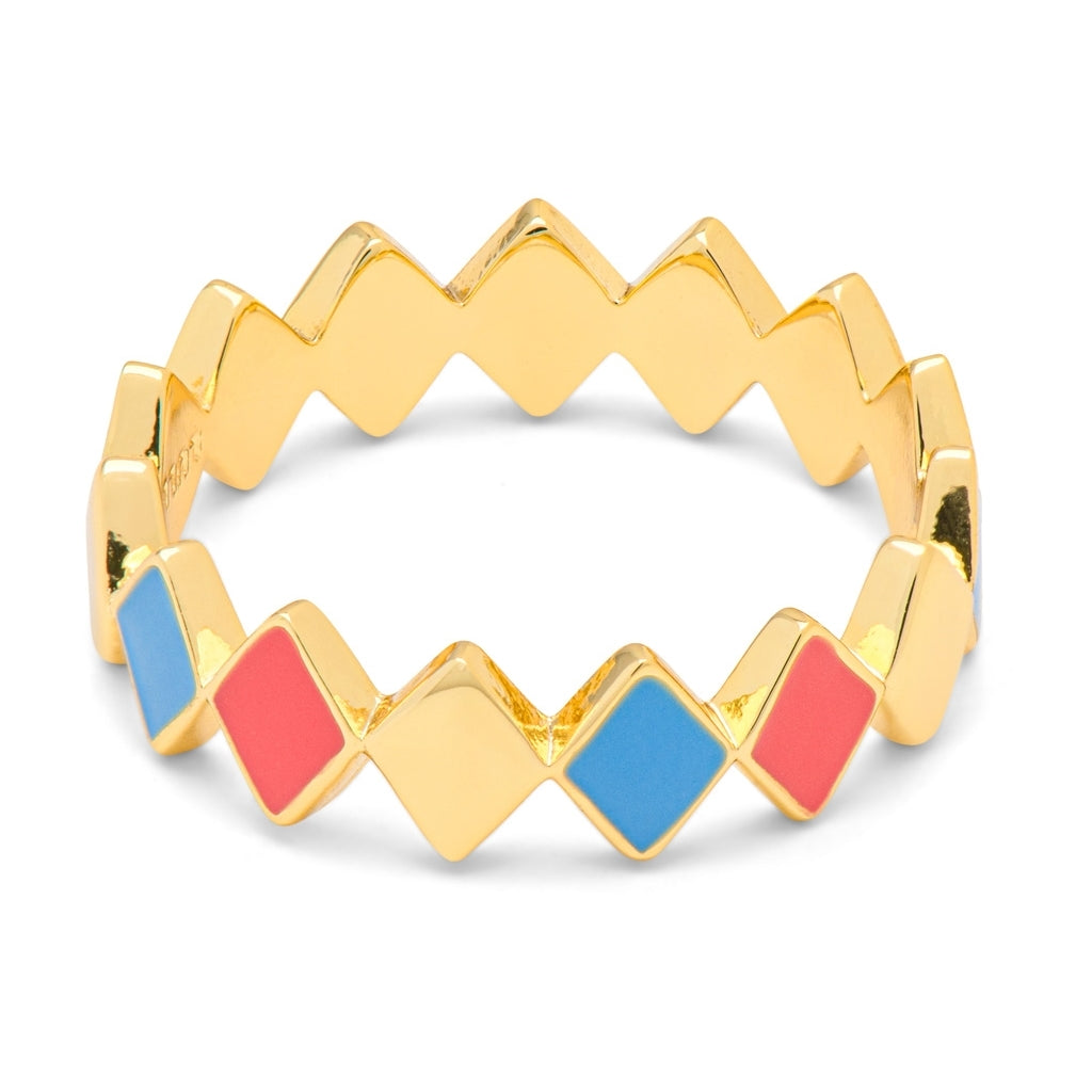 LULU Copenhagen Confetti Ring guldplÀterad Rings Gloaming