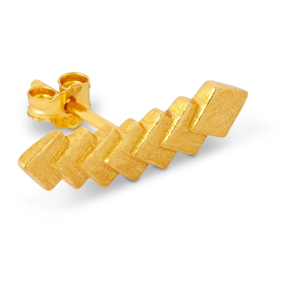 LULU Copenhagen Domino 7 örhÀnge 1 st Ear stud, 1 pcs GuldplÀterad
