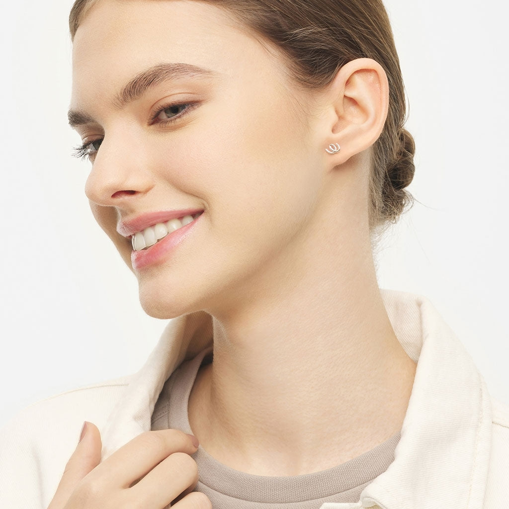 LULU Copenhagen Doodle örhÀnge 1 st Ear stud, 1 pcs Silver