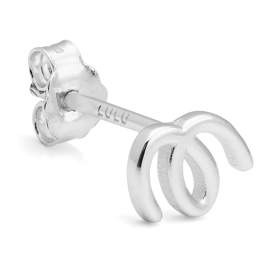 LULU Copenhagen Doodle örhÀnge 1 st Ear stud, 1 pcs Silver