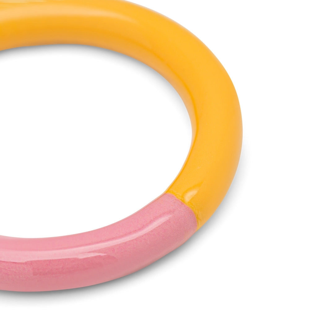 LULU Copenhagen Double Color Ring Rings Rose - Sunflower