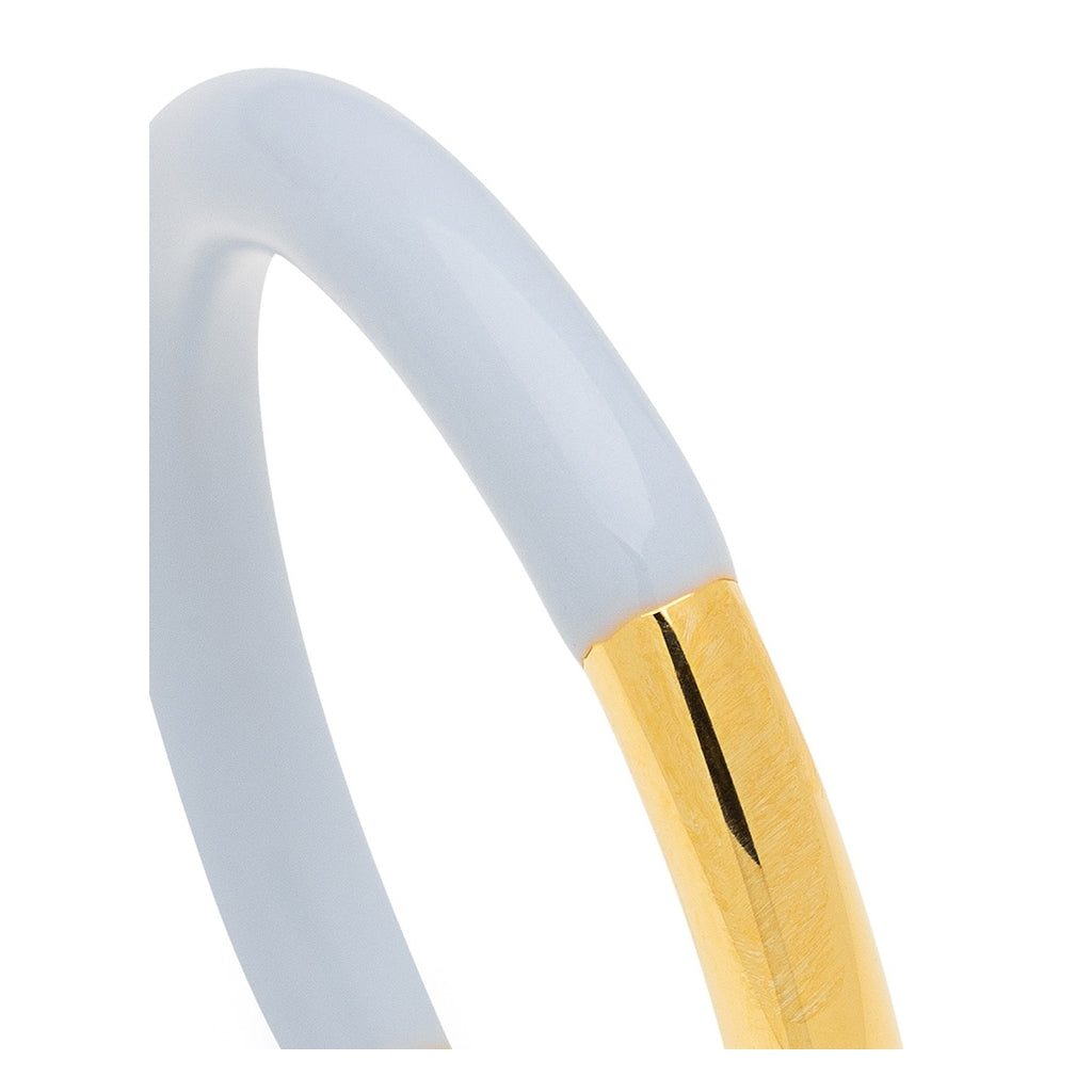 LULU Copenhagen Double Color Ring guldplÀterad Rings Skyride Blue