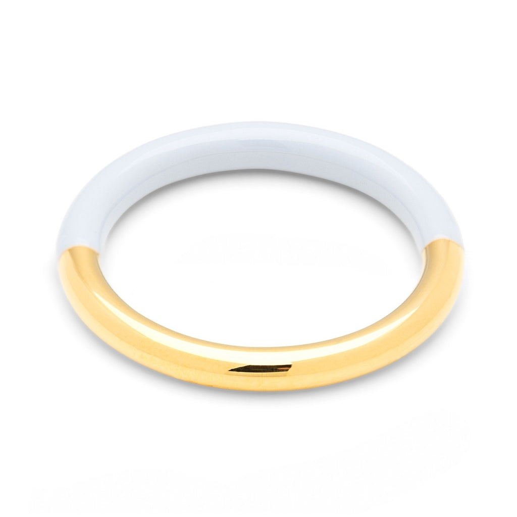 LULU Copenhagen Double Color Ring guldplÀterad Rings Skyride Blue