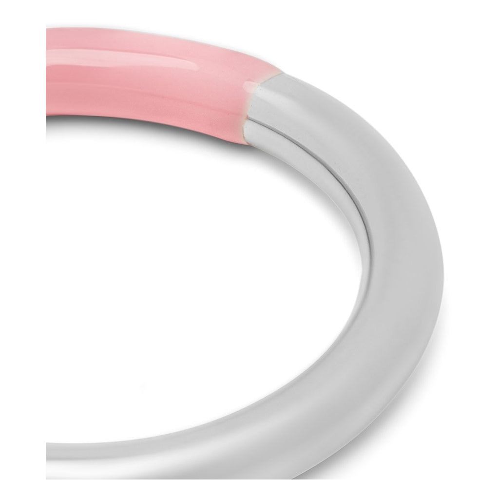 LULU Copenhagen Double Color Ring silver Rings Silver/Light Pink