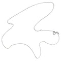 Facet Halsband kort - Silver