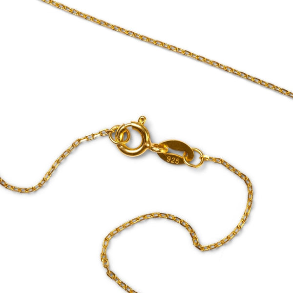 LULU Copenhagen Facet Halsband lång Necklaces Guldpläterad