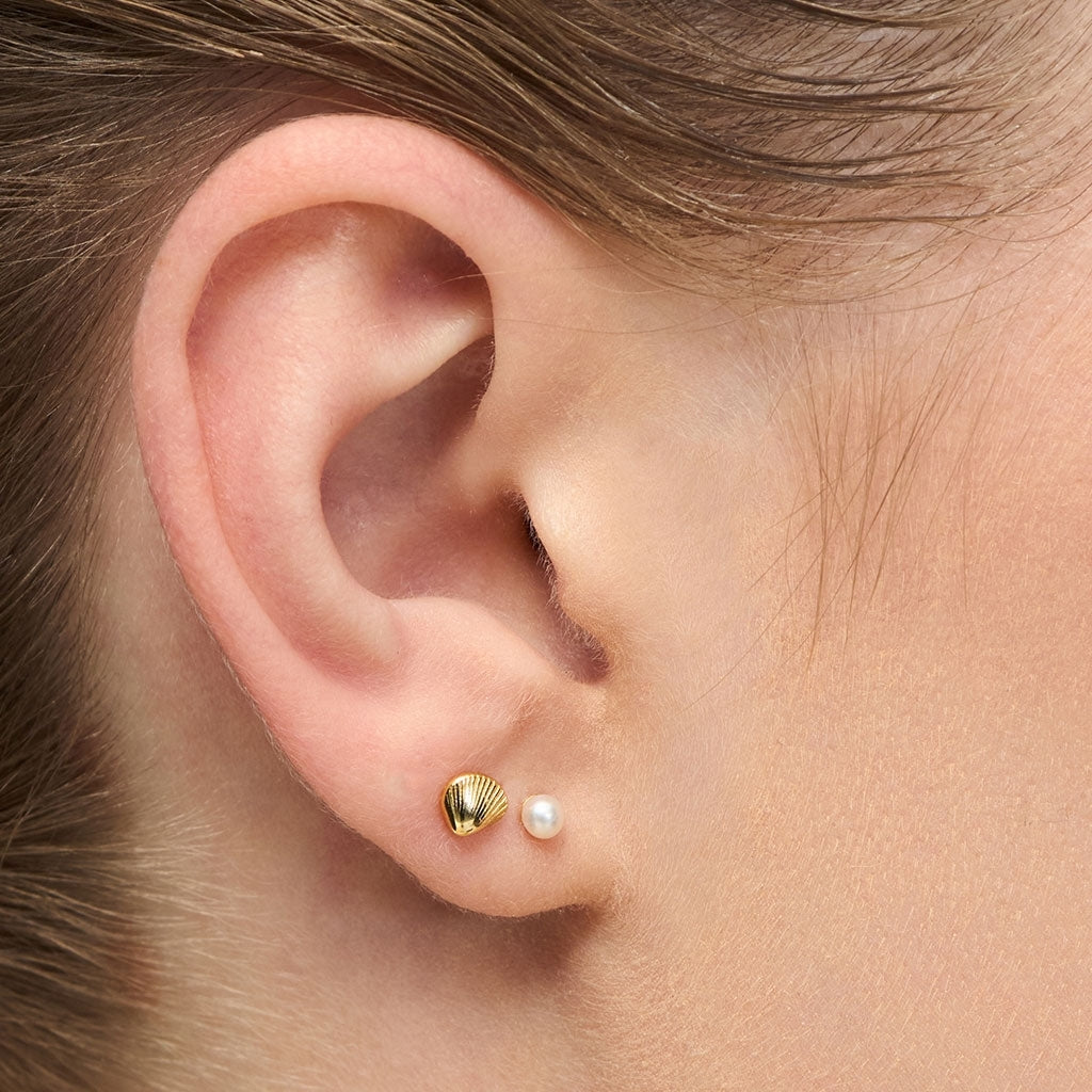 LULU Copenhagen Family Sea örhÀnge par Earrings, pairs GuldplÀterad