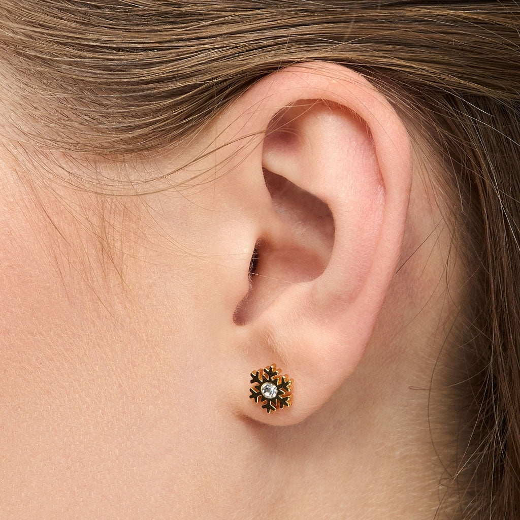 LULU Copenhagen Flake örhÀnge 1 pcs Ear stud, 1 pcs GuldplÀterad