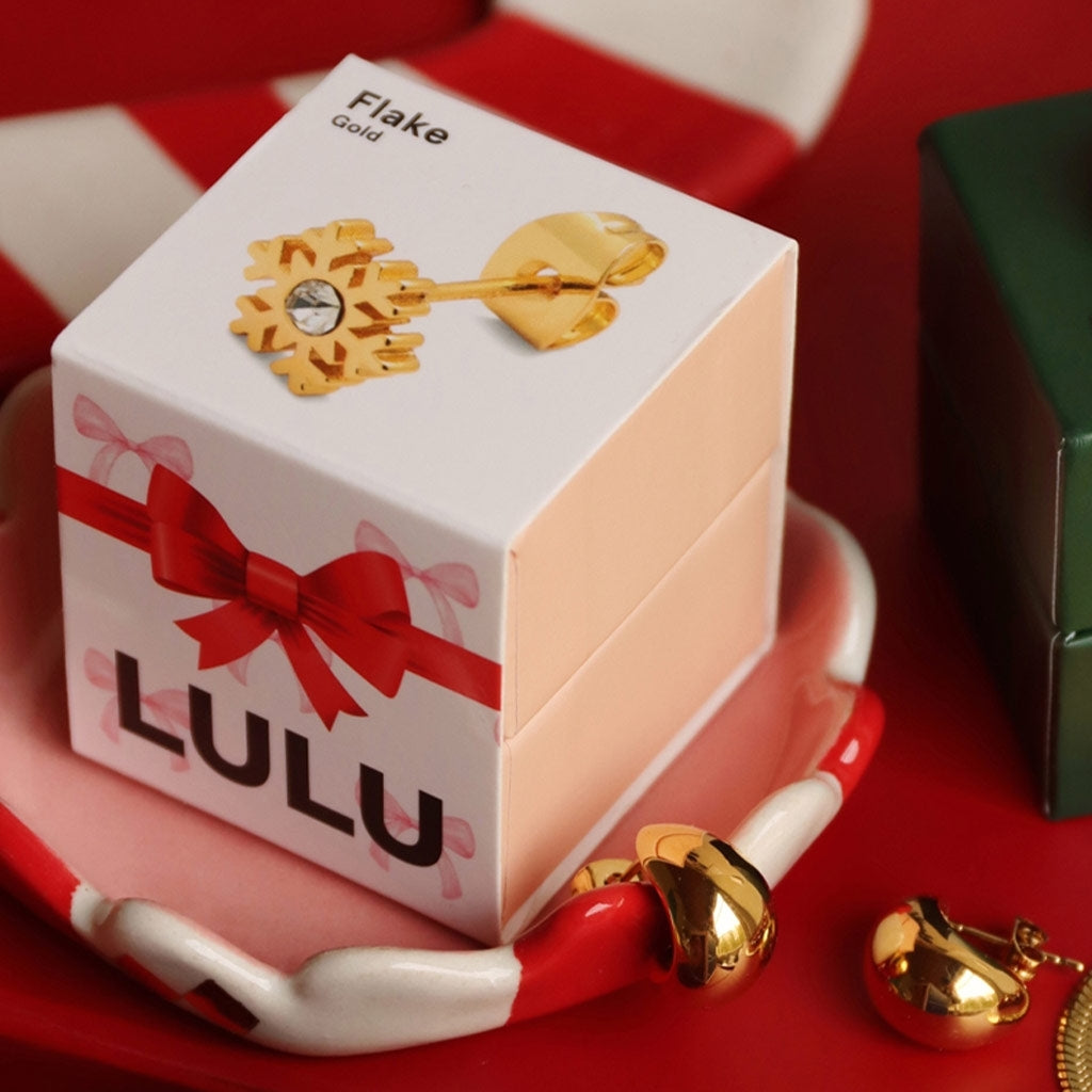 LULU Copenhagen Flake örhÀnge 1 pcs Ear stud, 1 pcs GuldplÀterad