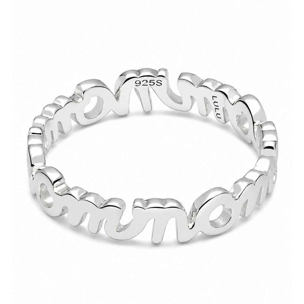 LULU Copenhagen For My Mom Ring Rings Silver