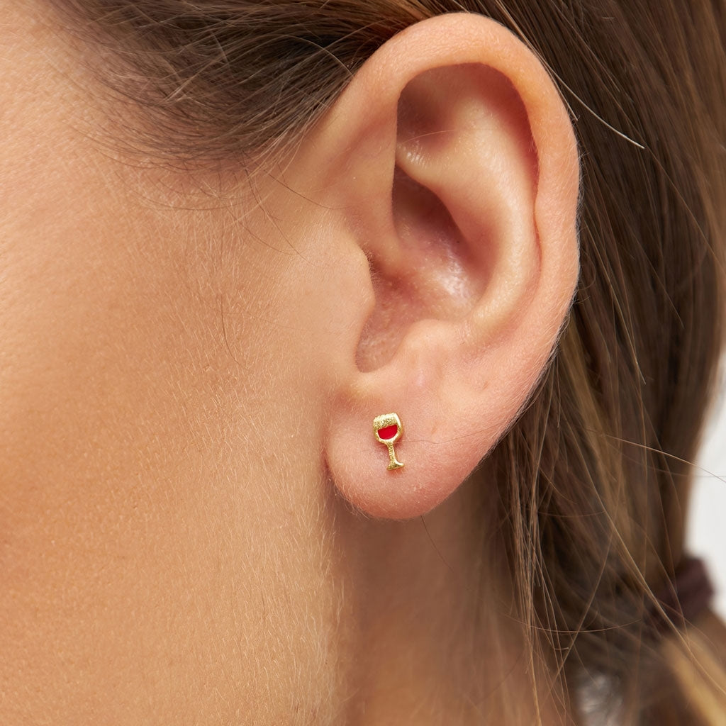 LULU Copenhagen Friday örhänge 1 st Ear stud, 1 pcs Guldpläterad