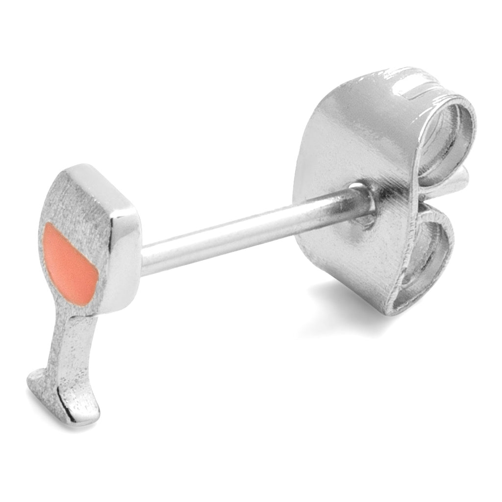LULU Copenhagen Friday Rosé örhÀnge 1 st Ear stud, 1 pcs Silver Plated