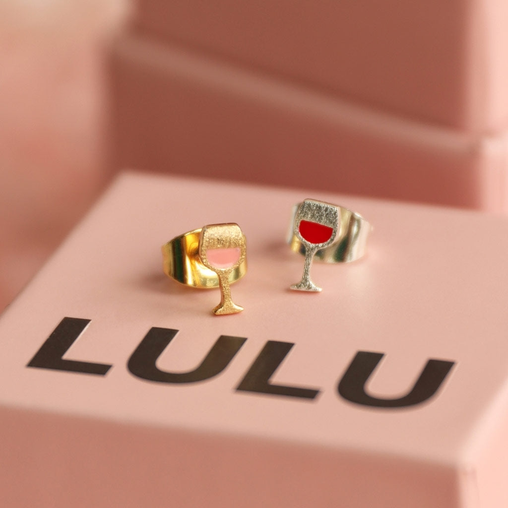 LULU Copenhagen Friday Rosé örhÀnge 1 st Ear stud, 1 pcs GuldplÀterad