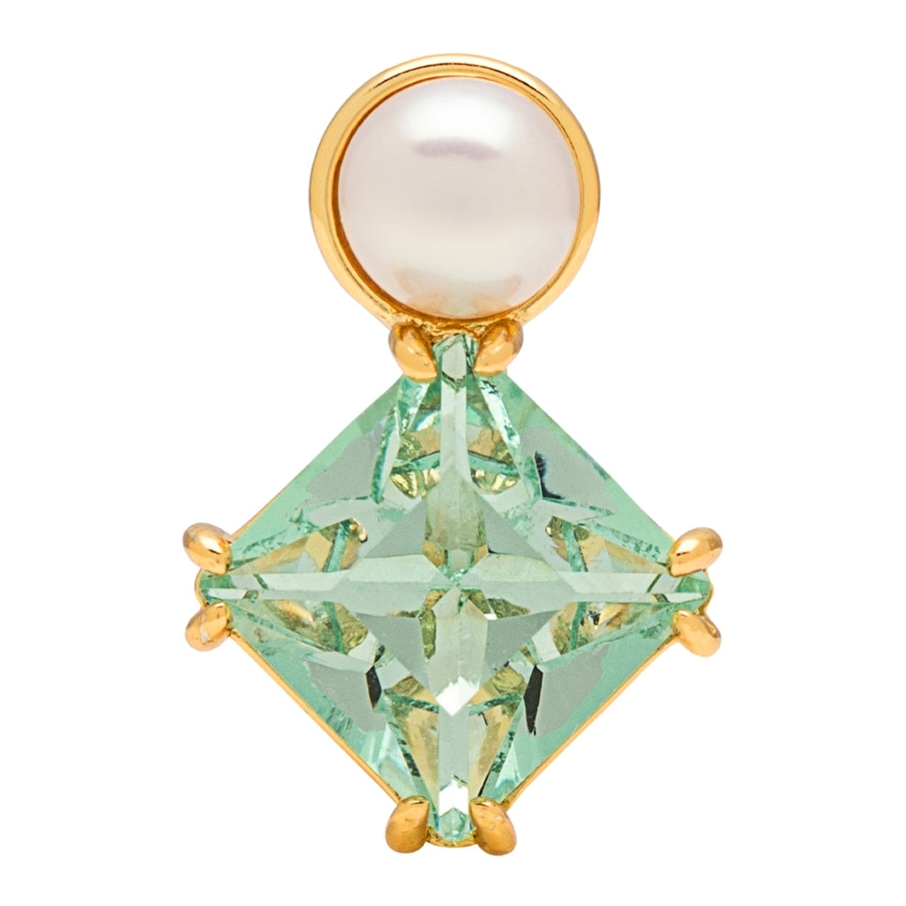 LULU Copenhagen Gala The Square örhÀnge 1 st Ear stud, 1 pcs GuldplÀterad