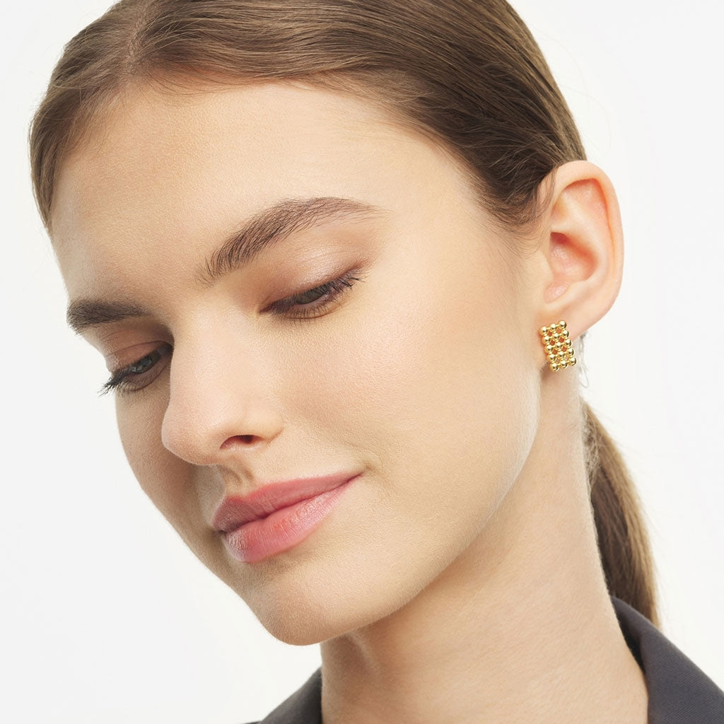 LULU Copenhagen Glamour örhÀnge 1 st Ear stud, 1 pcs GuldplÀterad