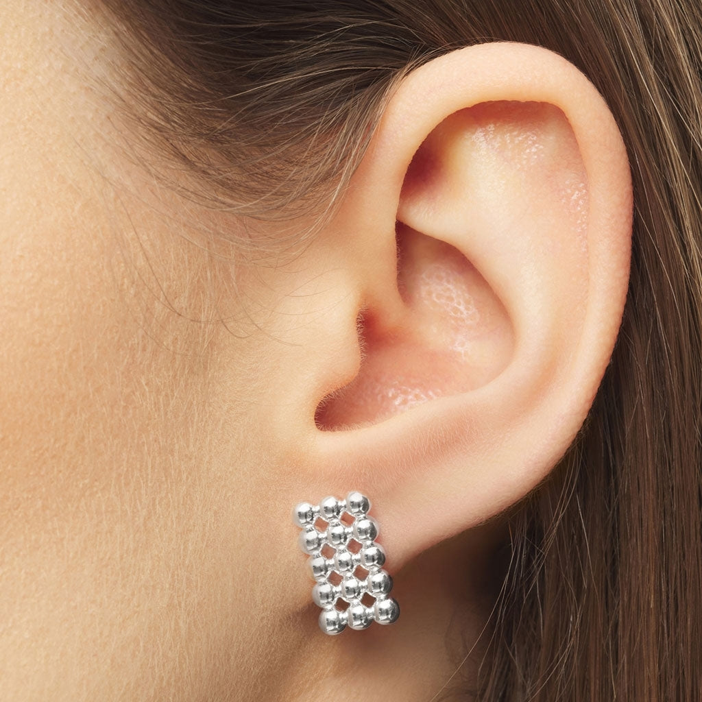 LULU Copenhagen Glamour örhÀnge 1 st Ear stud, 1 pcs Silver Plated