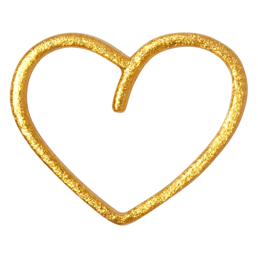 LULU Copenhagen Happy Heart örhänge 1 st Ear stud, 1 pcs Guldpläterad