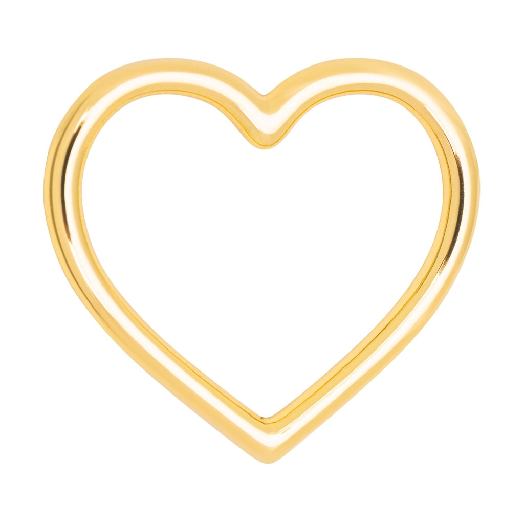 LULU Copenhagen Heart Ring guldplÀterad Rings GuldplÀterad