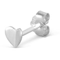 Heart Wings örhänge 1 st - Silver