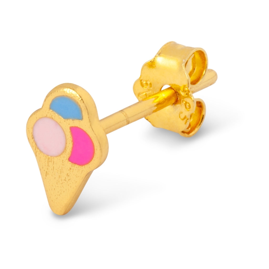 LULU Copenhagen Ice cone örhÀnge 1 st Ear stud, 1 pcs GuldplÀterad