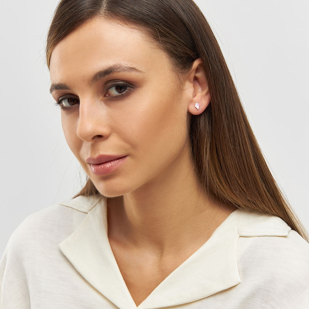 LULU Copenhagen Ice cone örhÀnge 1 st Ear stud, 1 pcs Silver Plated