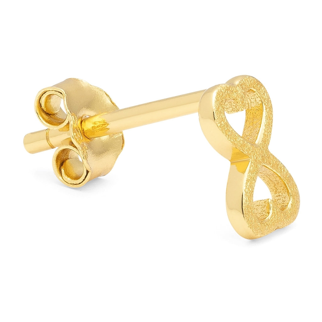 LULU Copenhagen Infinite Love 1 st Ear stud, 1 pcs GuldplÀterad