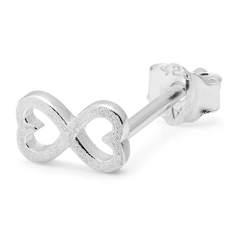 LULU Copenhagen Infinite Love 1 st Ear stud, 1 pcs Silver