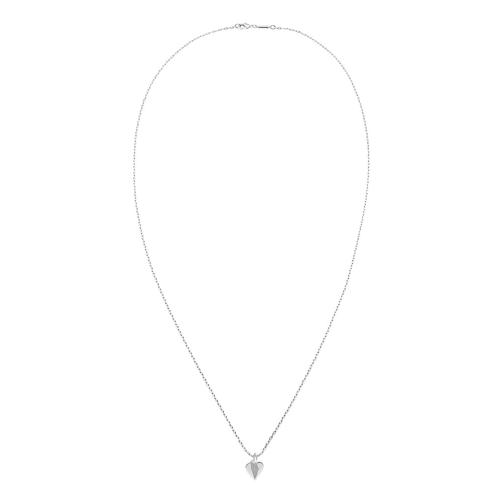 LULU Copenhagen Lemon Heart Halsband Necklaces Silver Plated