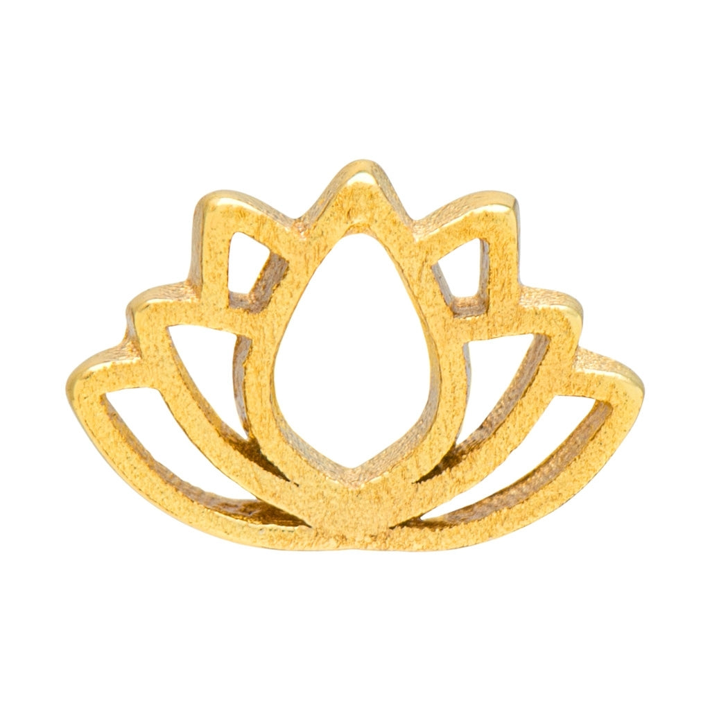 LULU Copenhagen Lotus örhÀnge 1 st Ear stud, 1 pcs GuldplÀterad