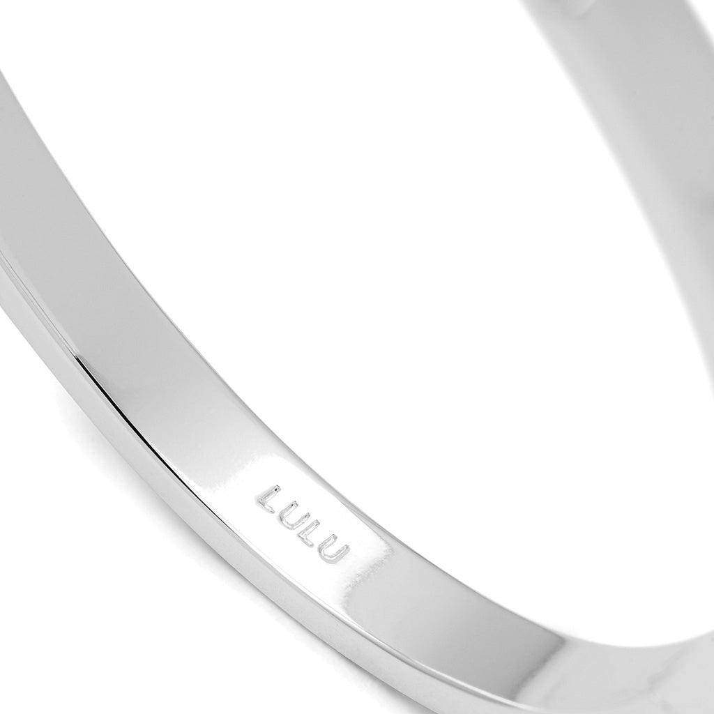LULU Copenhagen Love & Cake Bangle - SilverplaterÀd Bracelets Silver Plated