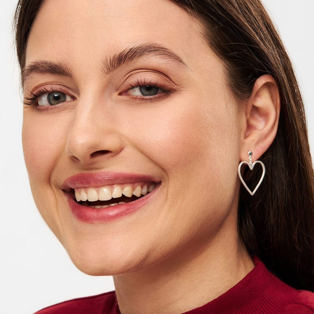 LULU Copenhagen Love Free örhänge 1 st Ear stud, 1 pcs Silver Plated