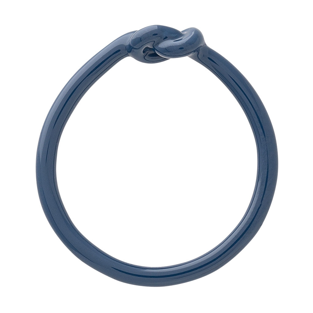 LULU Copenhagen Love Knot Ring Rings Retro Dark Blue