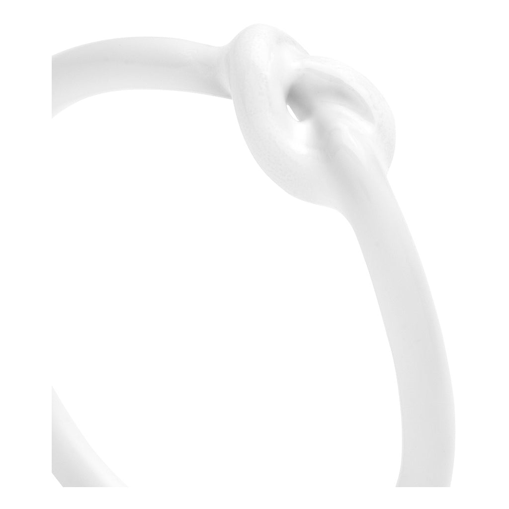 LULU Copenhagen Love Knot Ring Rings Vit