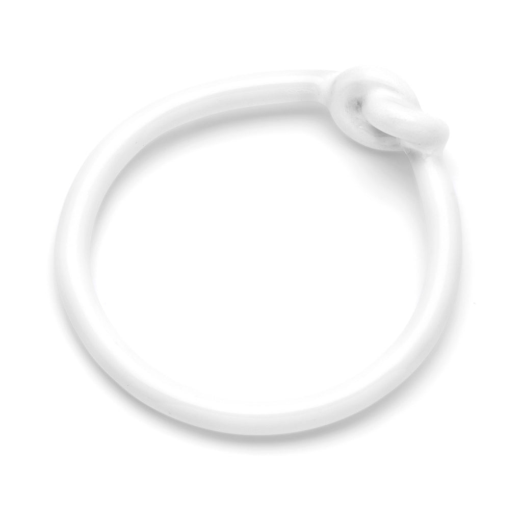 LULU Copenhagen Love Knot Ring Rings Vit