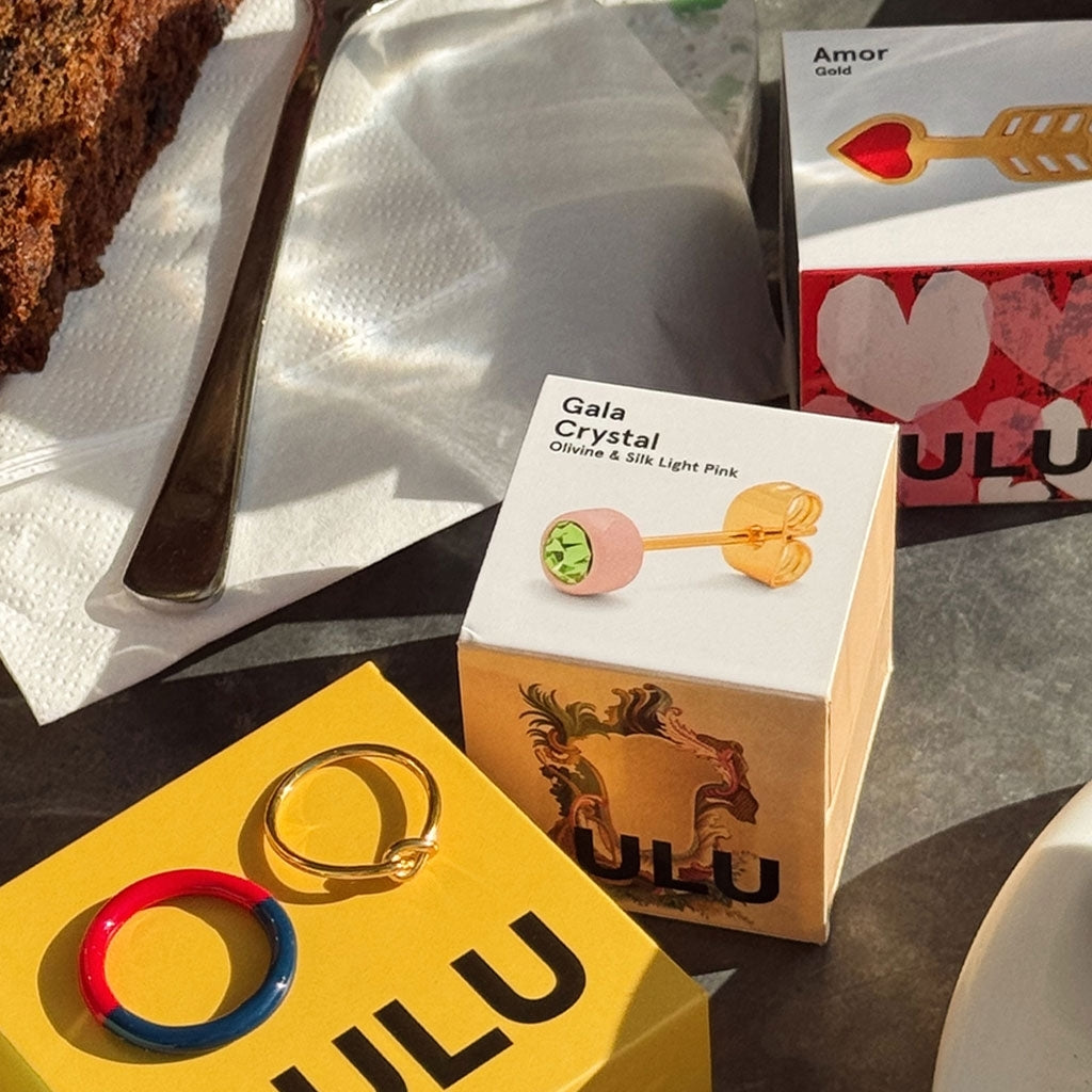 LULU Copenhagen Love Knot Ring guldpläterat Rings Guldpläterad