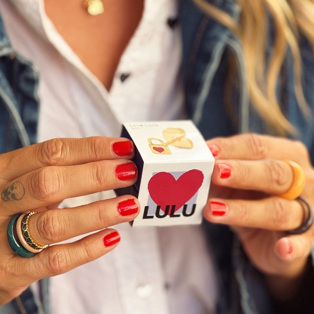 LULU Copenhagen Love Lock 1 st Ear stud, 1 pcs GuldplÀterad
