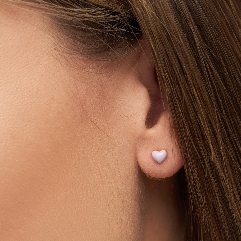 LULU Copenhagen Love U örhÀnge 1 st Ear stud, 1 pcs Lila
