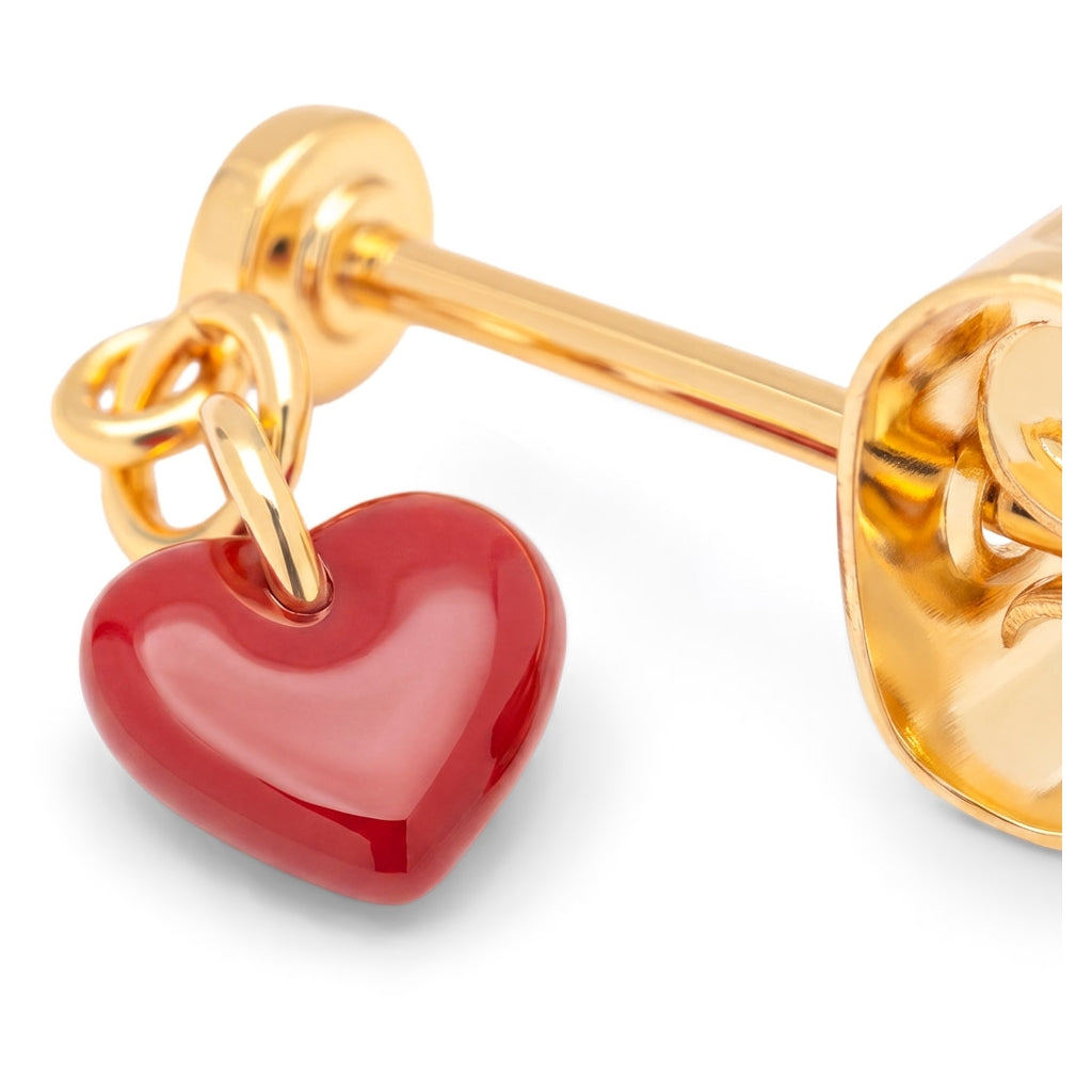 LULU Copenhagen Love U Dangling örhÀnge 1 st Ear stud, 1 pcs Passion Red