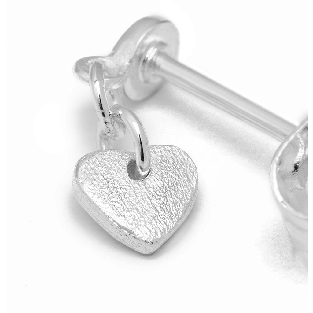 LULU Copenhagen Love U Dangling örhÀnge 1 st Ear stud, 1 pcs Silver Plated