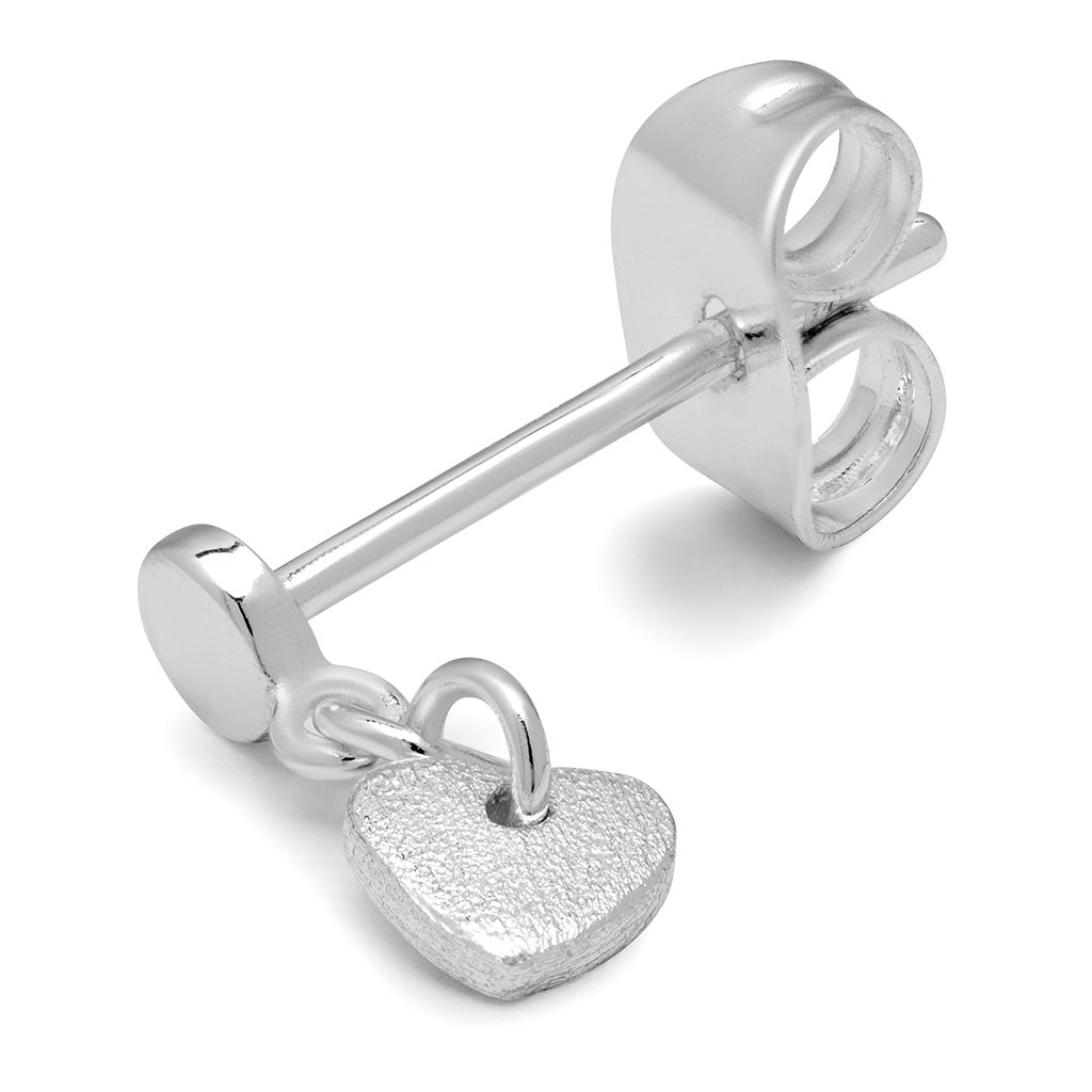 LULU Copenhagen Love U Dangling örhÀnge 1 st Ear stud, 1 pcs Silver Plated