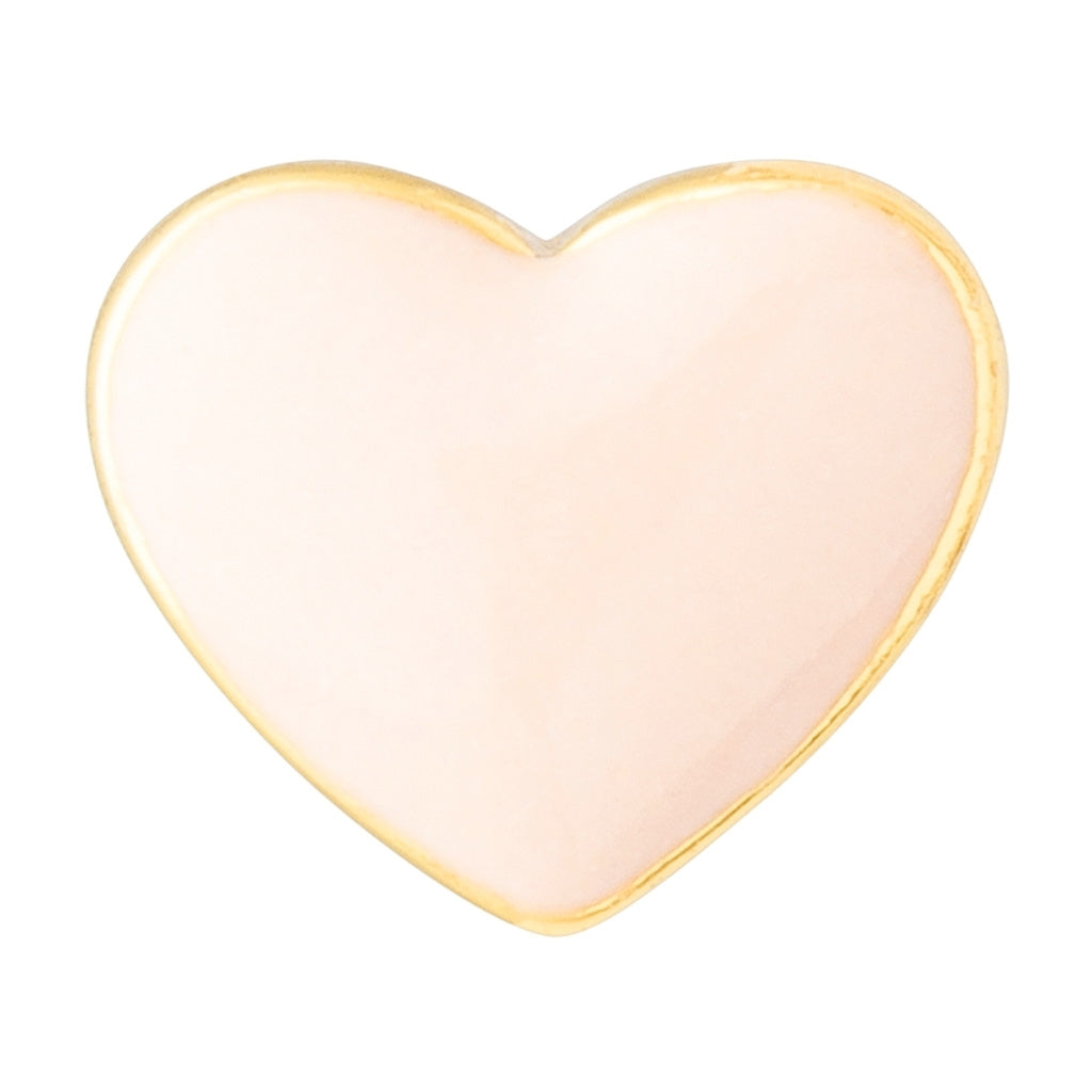 LULU Copenhagen Love U örhÀnge 1 st Ear stud, 1 pcs Dusty Peach