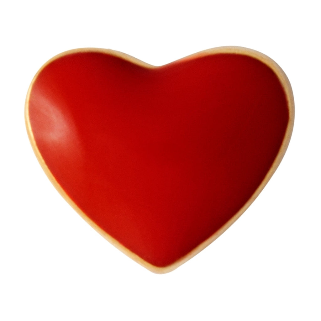 LULU Copenhagen Love U örhänge 1 st Ear stud, 1 pcs Passion Red
