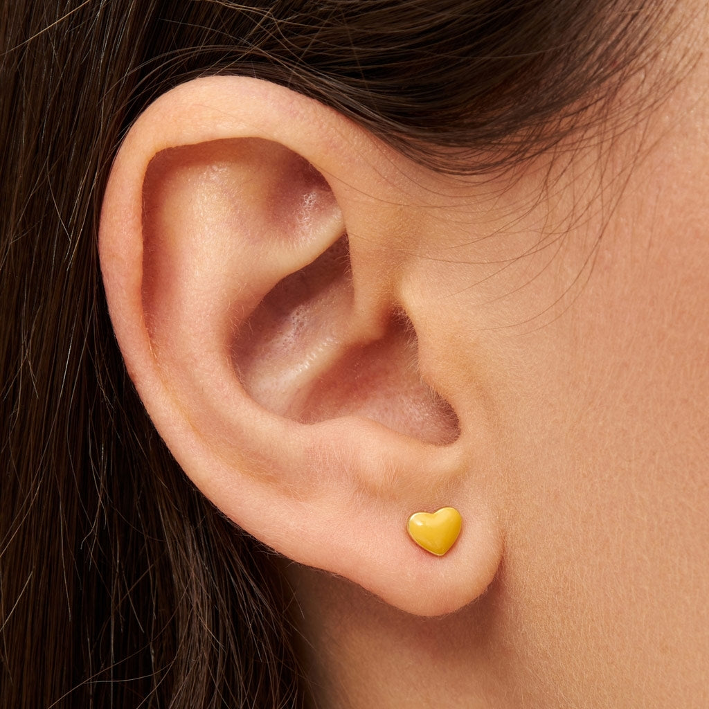 LULU Copenhagen Love U örhänge 1 st Ear stud, 1 pcs Sunflower