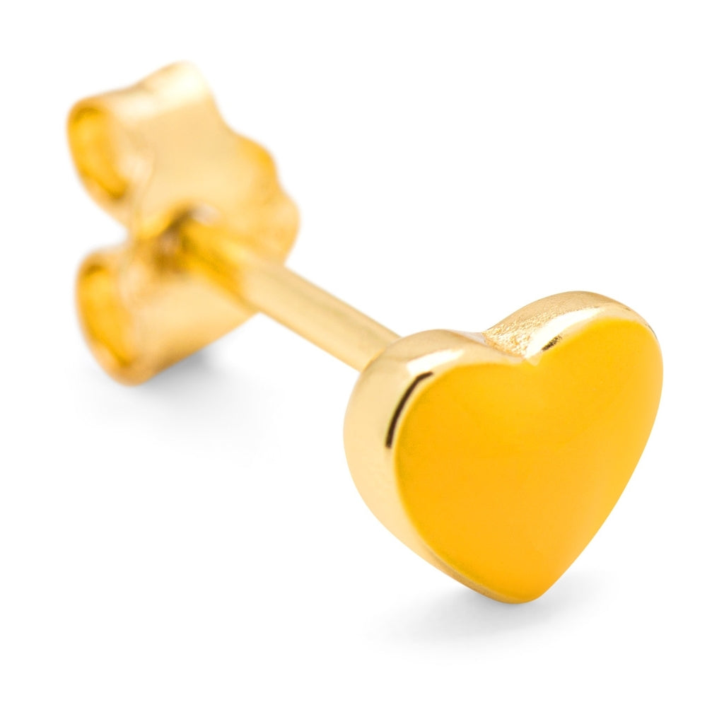 LULU Copenhagen Love U örhÀnge 1 st Ear stud, 1 pcs Sunflower