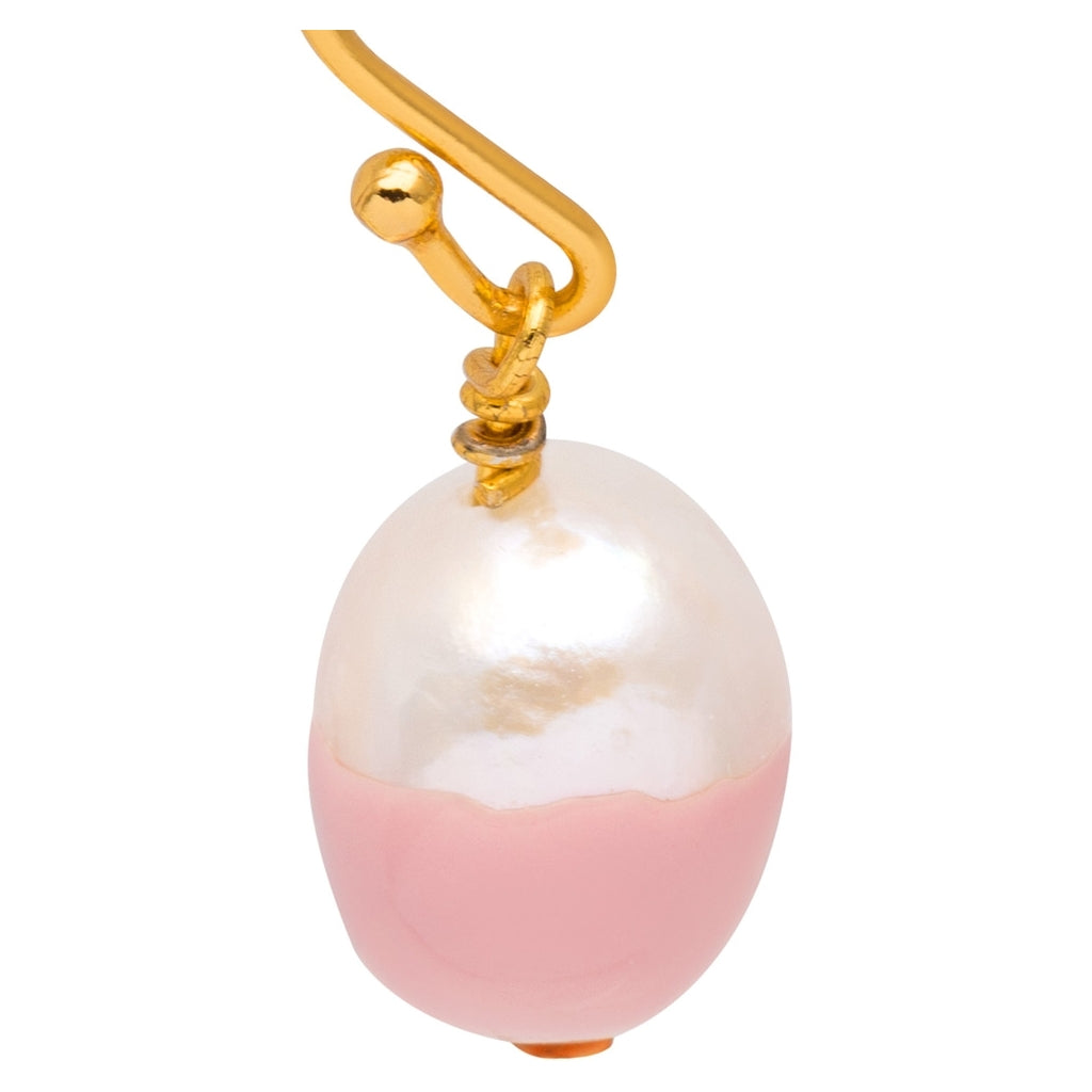 LULU Copenhagen LULU Baroque örhÀnge 1 st Ear stud, 1 pcs Ljusrosa