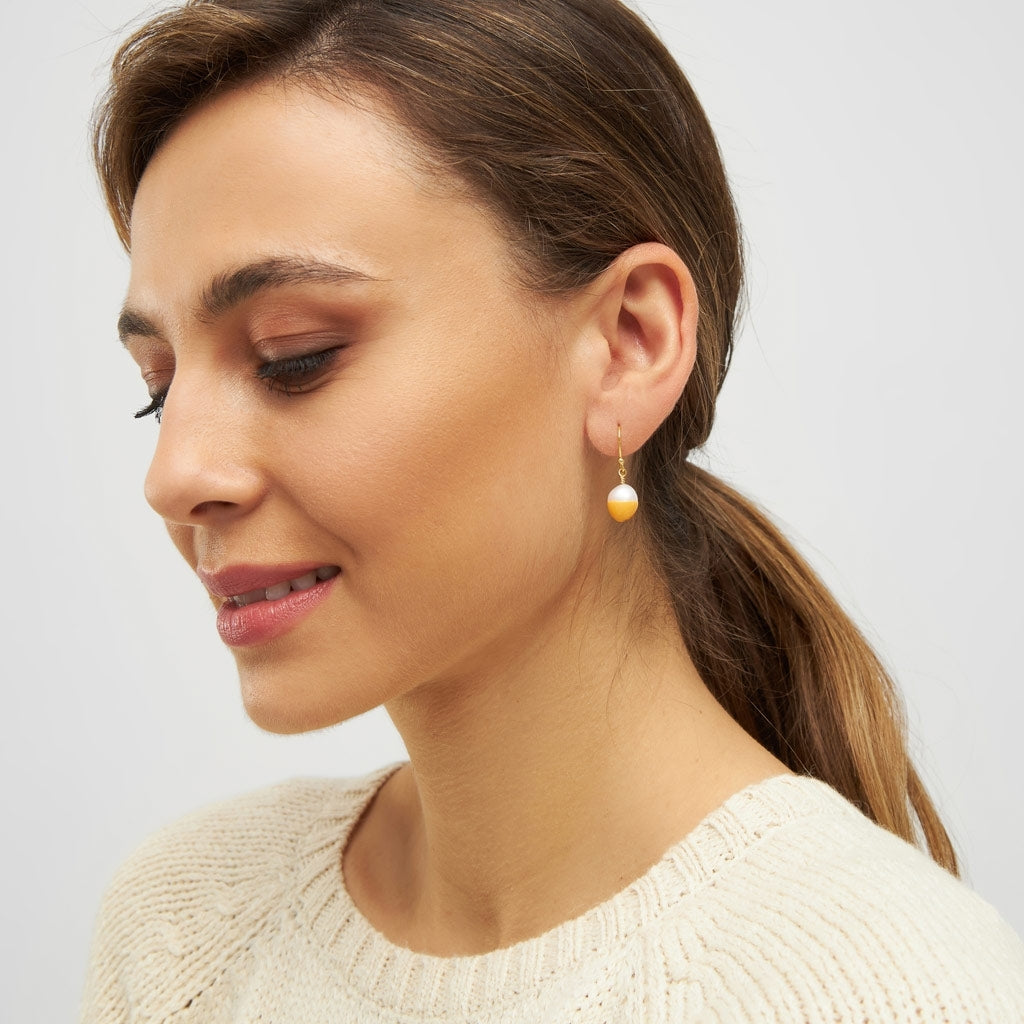 LULU Copenhagen LULU Baroque örhÀnge 1 st Ear stud, 1 pcs Marigold