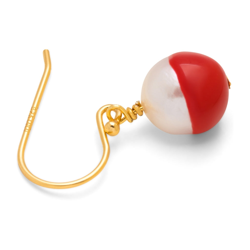 LULU Copenhagen LULU Baroque örhänge 1 st Ear stud, 1 pcs Passion Red